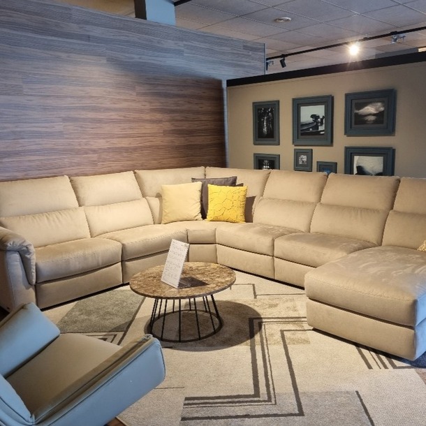 Natuzzi Amorevole grote hoeksalon - 0